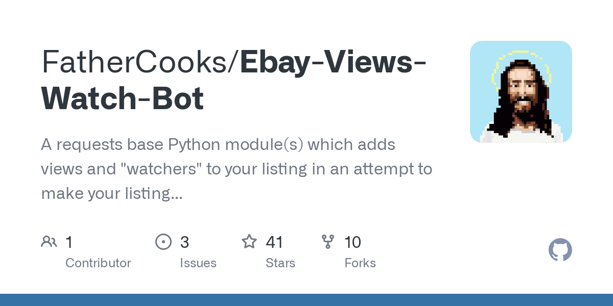 Ebay Views Watch Bot