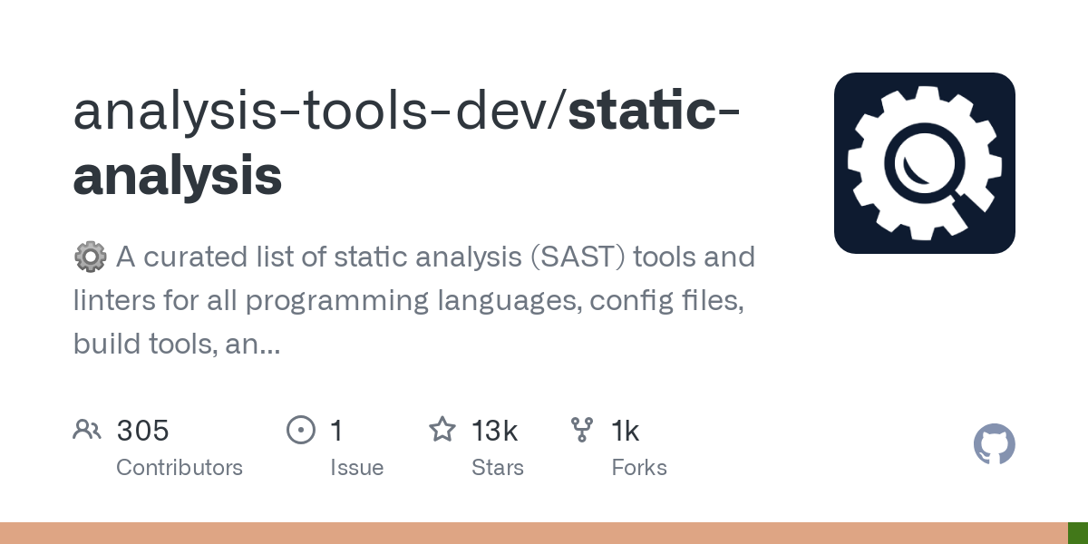 static analysis