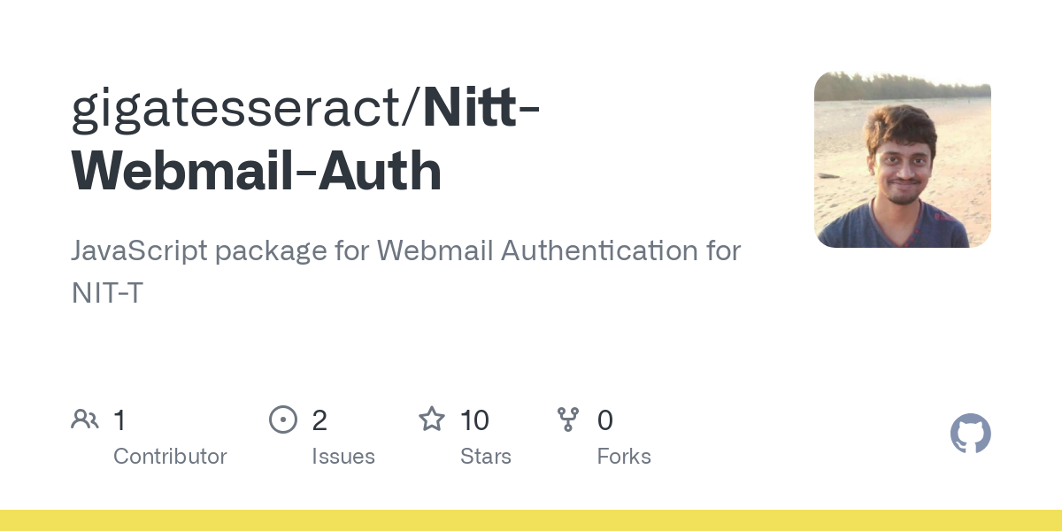 Nitt Webmail Auth