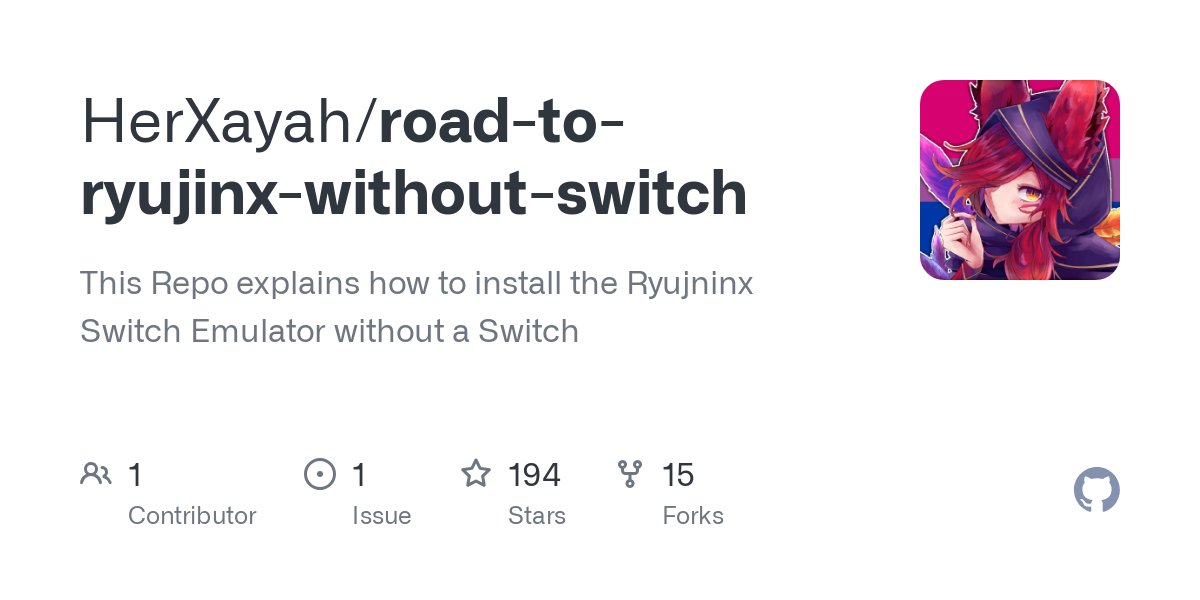 road to ryujinx without switch