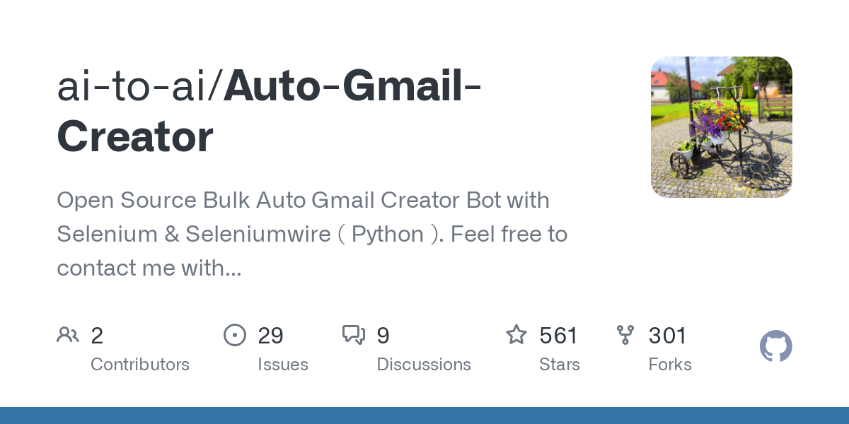 Auto Gmail Creator