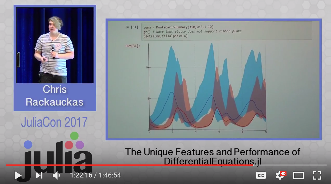 วิดีโอแนะนำ DifferentialEquations.jl