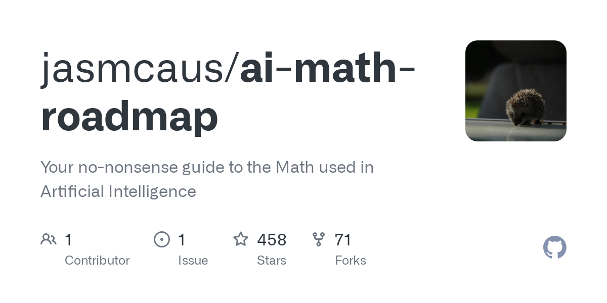 ai math roadmap