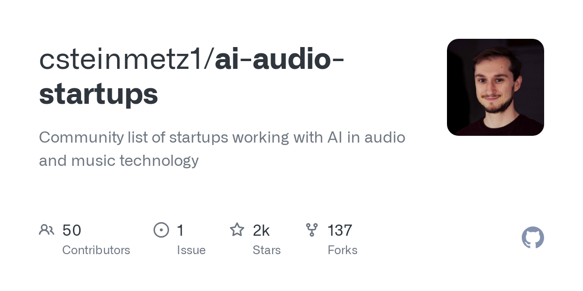 ai audio startups