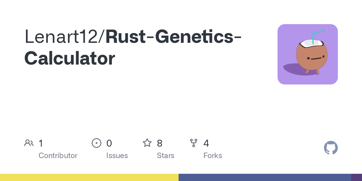 Rust Genetics Calculator