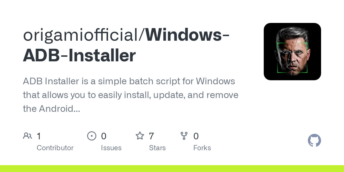 Windows ADB Installer