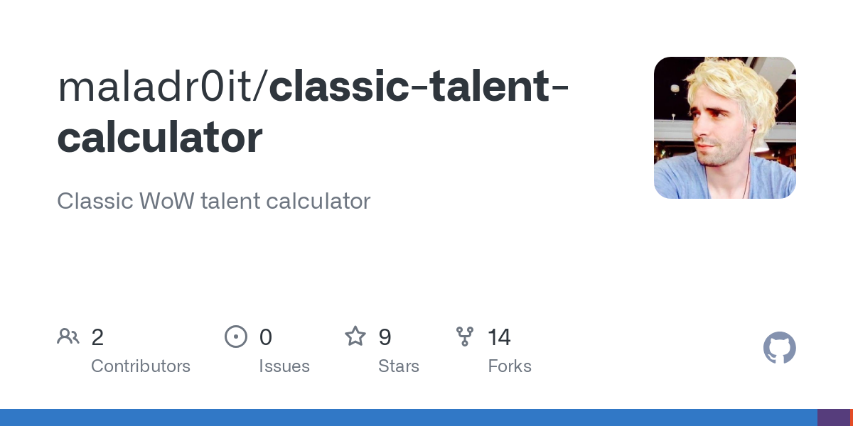 classic talent calculator