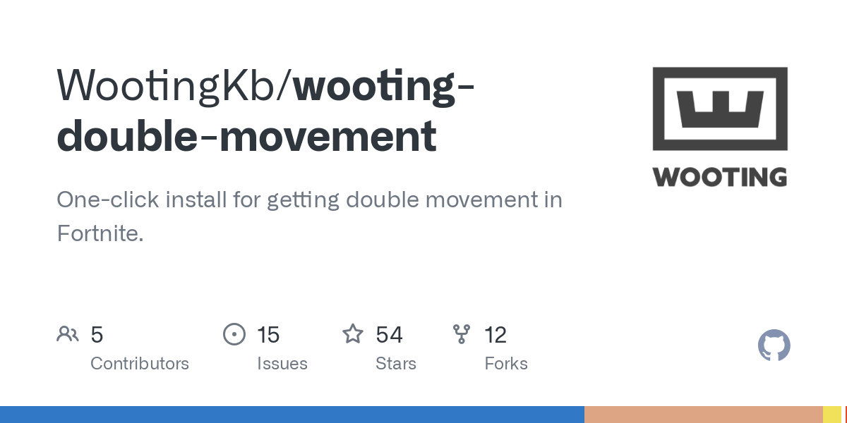 wooting double movement