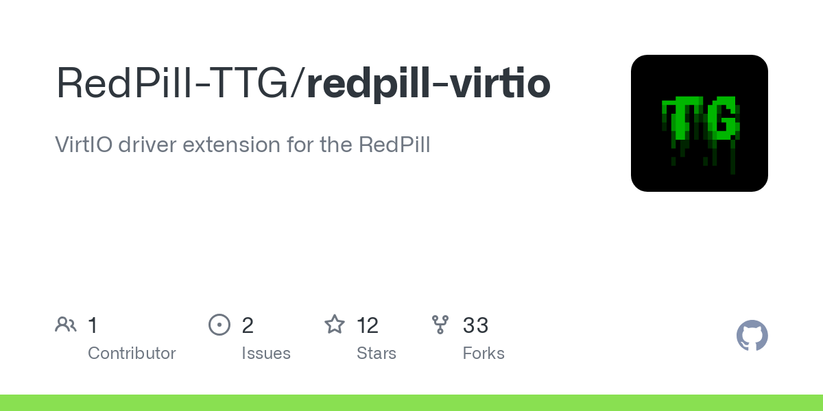 redpill virtio