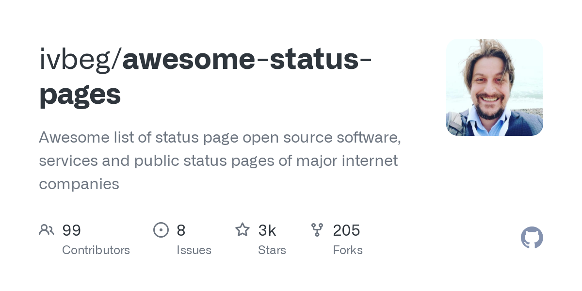 awesome status pages