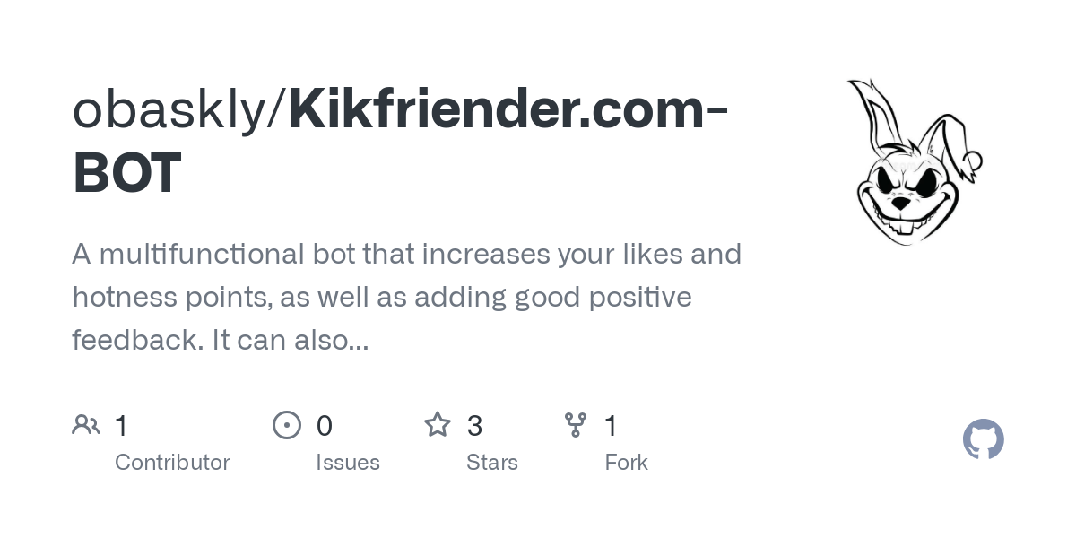 Kikfriender.com BOT