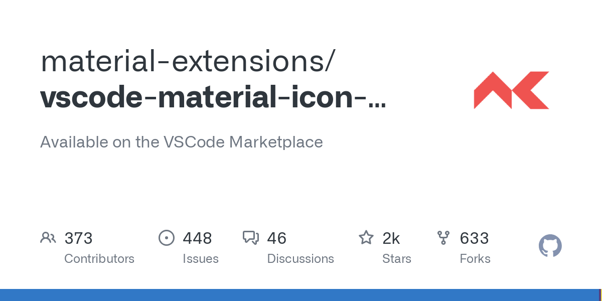 vscode material icon theme