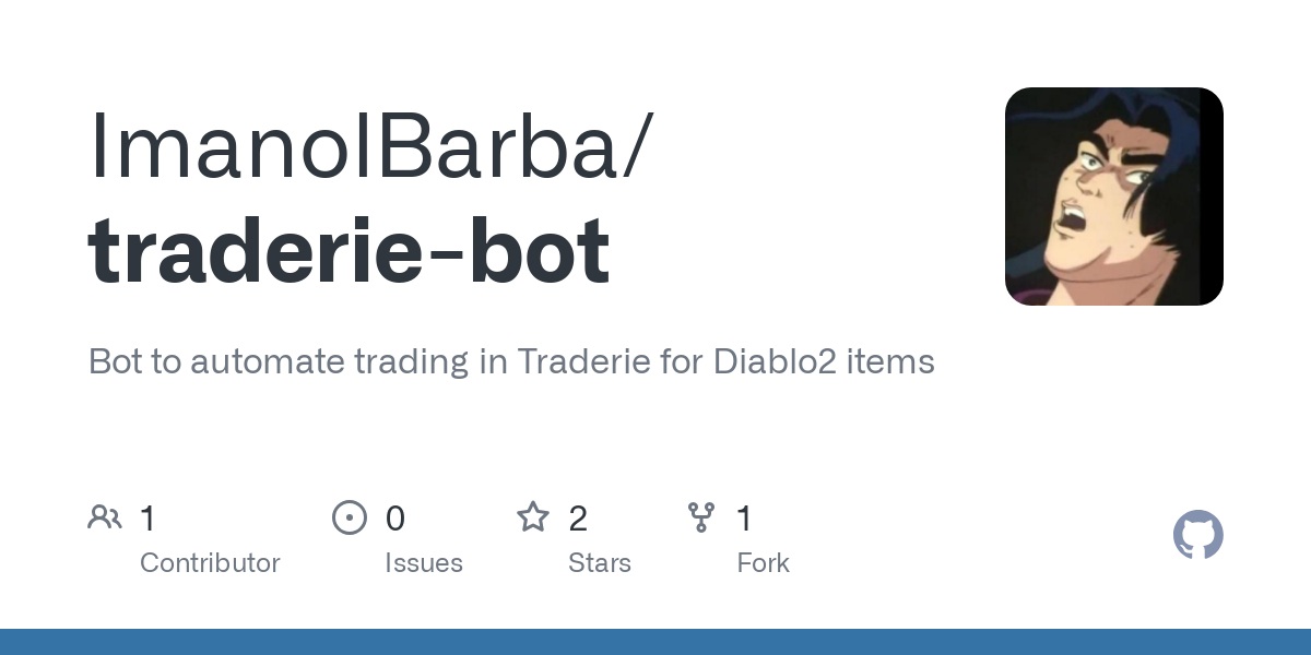 traderie bot