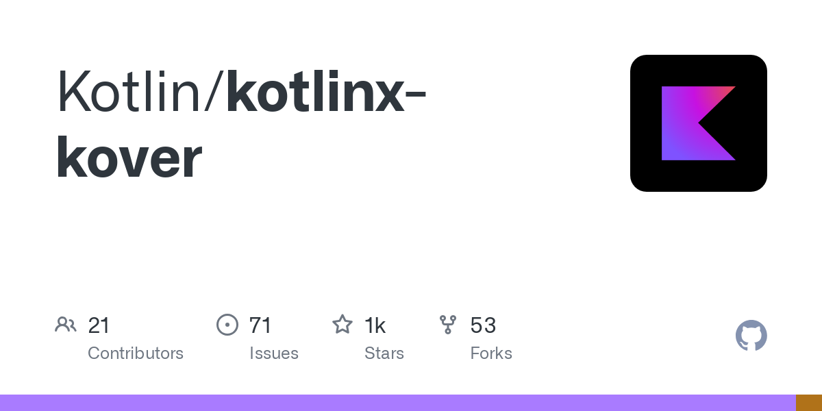 kotlinx kover