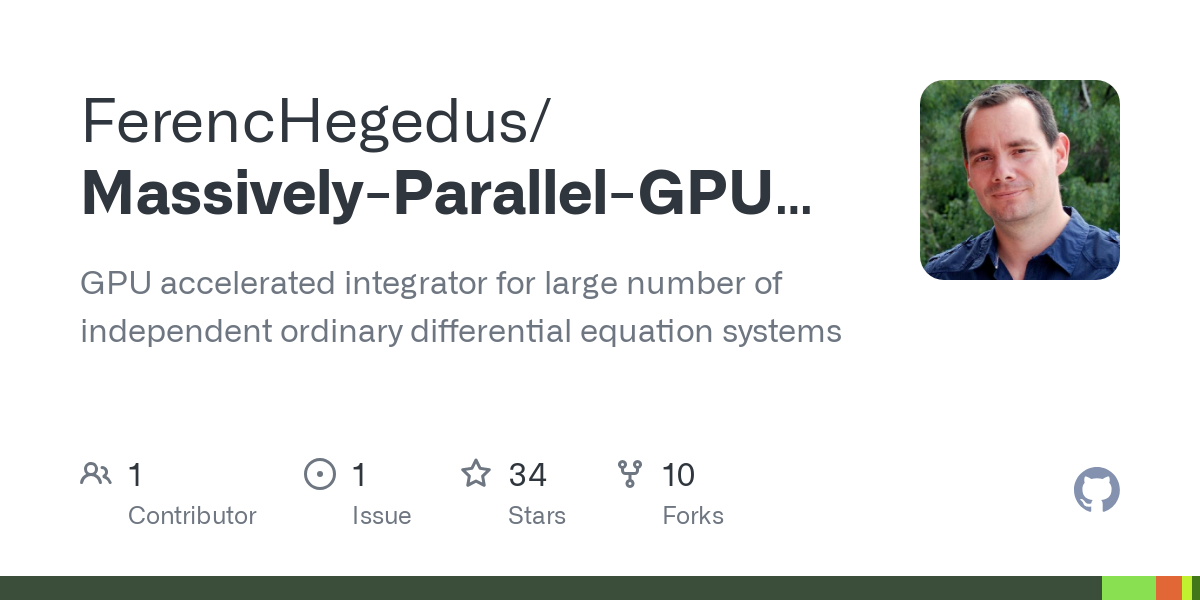 Massively Parallel GPU ODE Solver