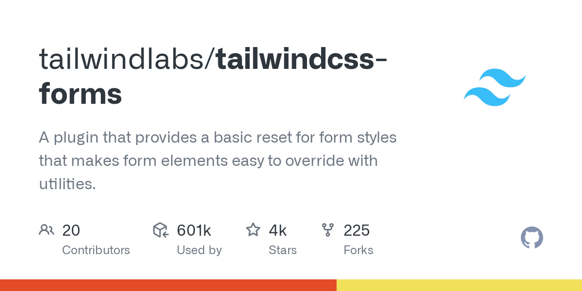 tailwindcss forms