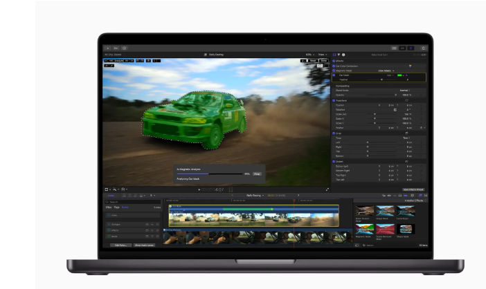 Apple merilis Final Cut Pro 11, mendukung pengeditan video bertenaga AI