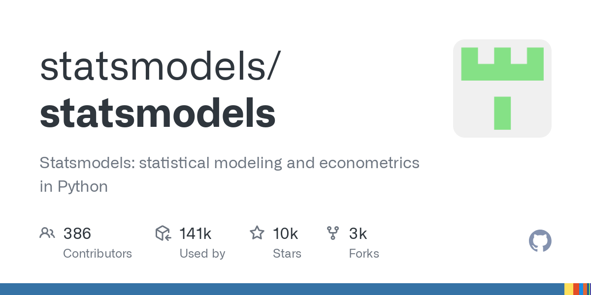 statsmodels