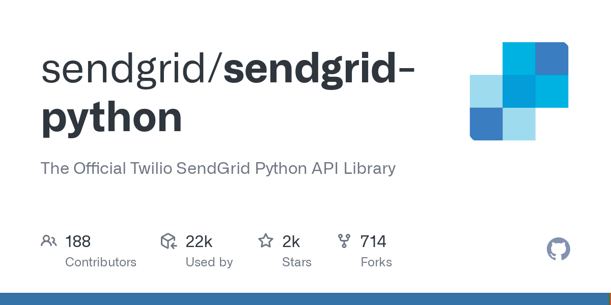 sendgrid python