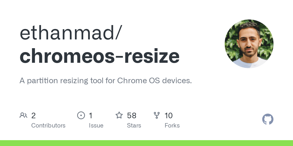 chromeos resize