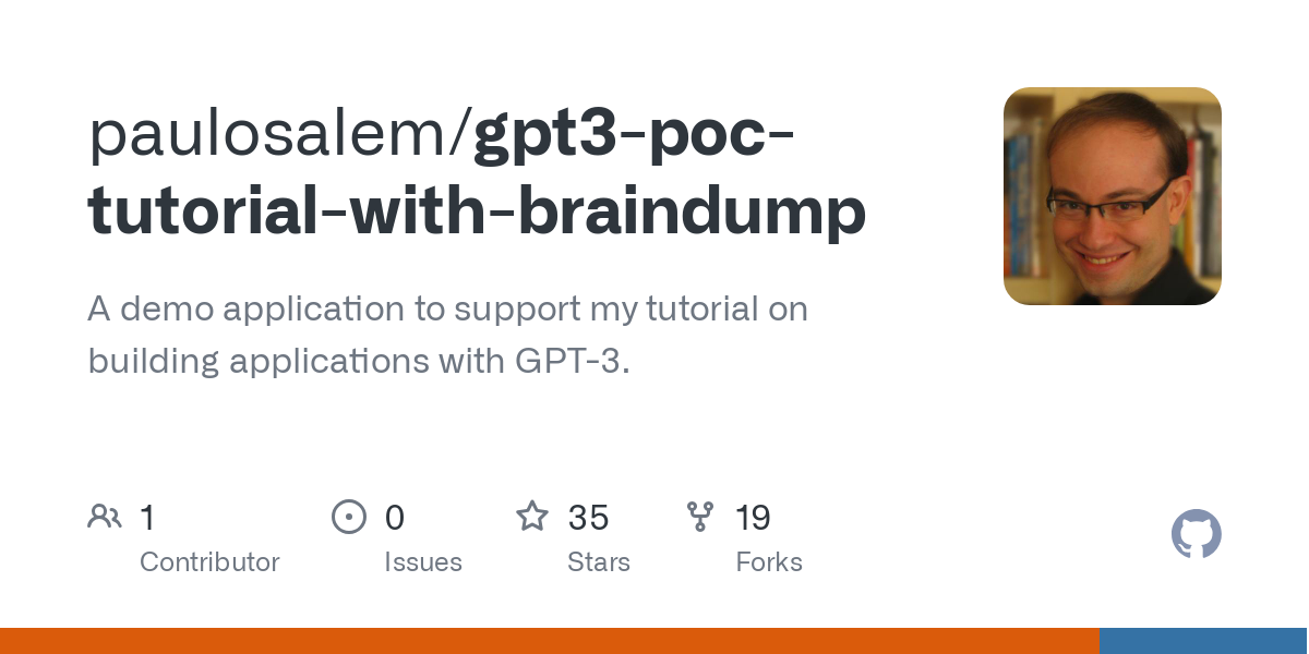 gpt3 poc tutorial with braindump