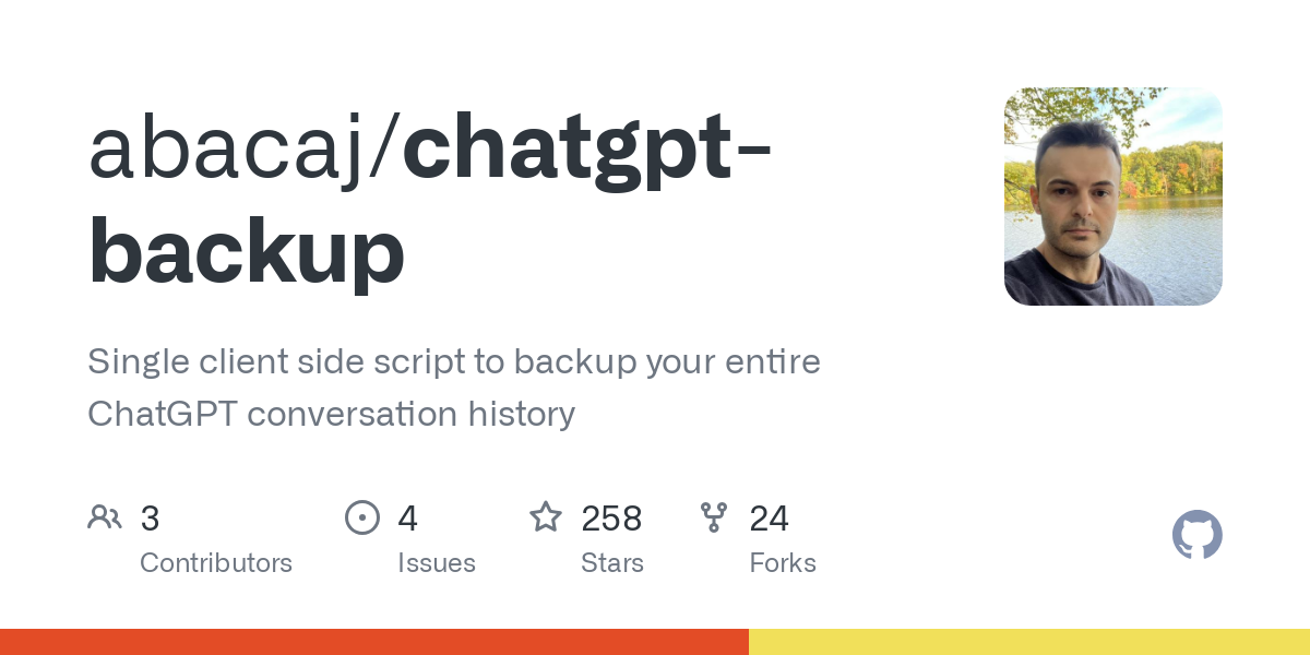 chatgpt backup