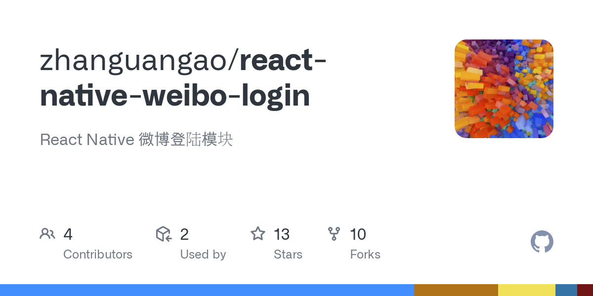 react native weibo login