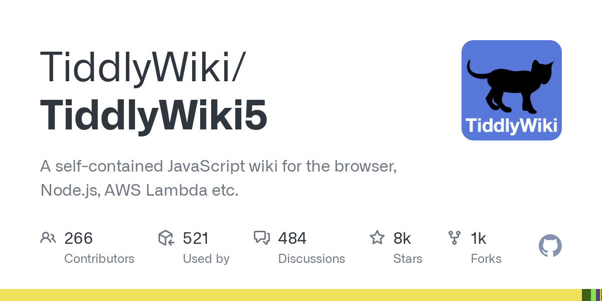 TiddlyWiki5