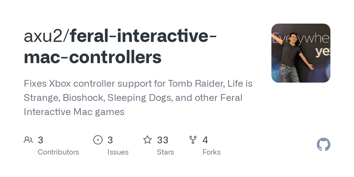 feral interactive mac controllers