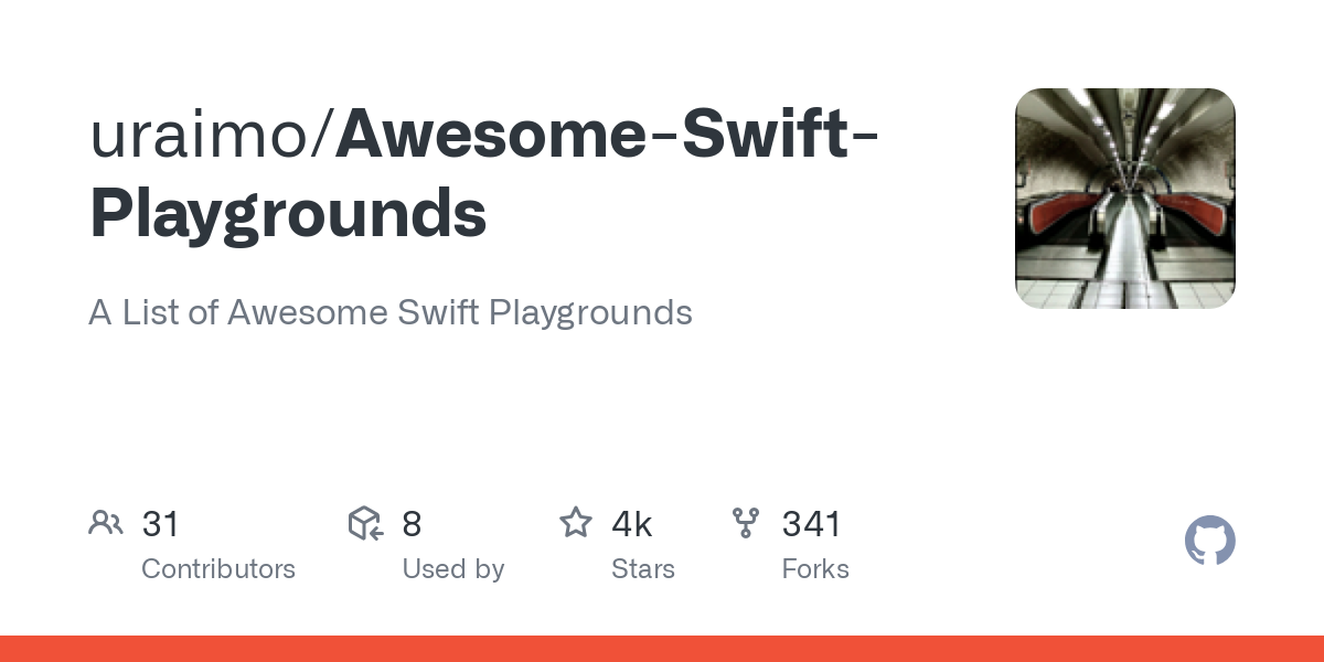 Awesome Swift Playgrounds