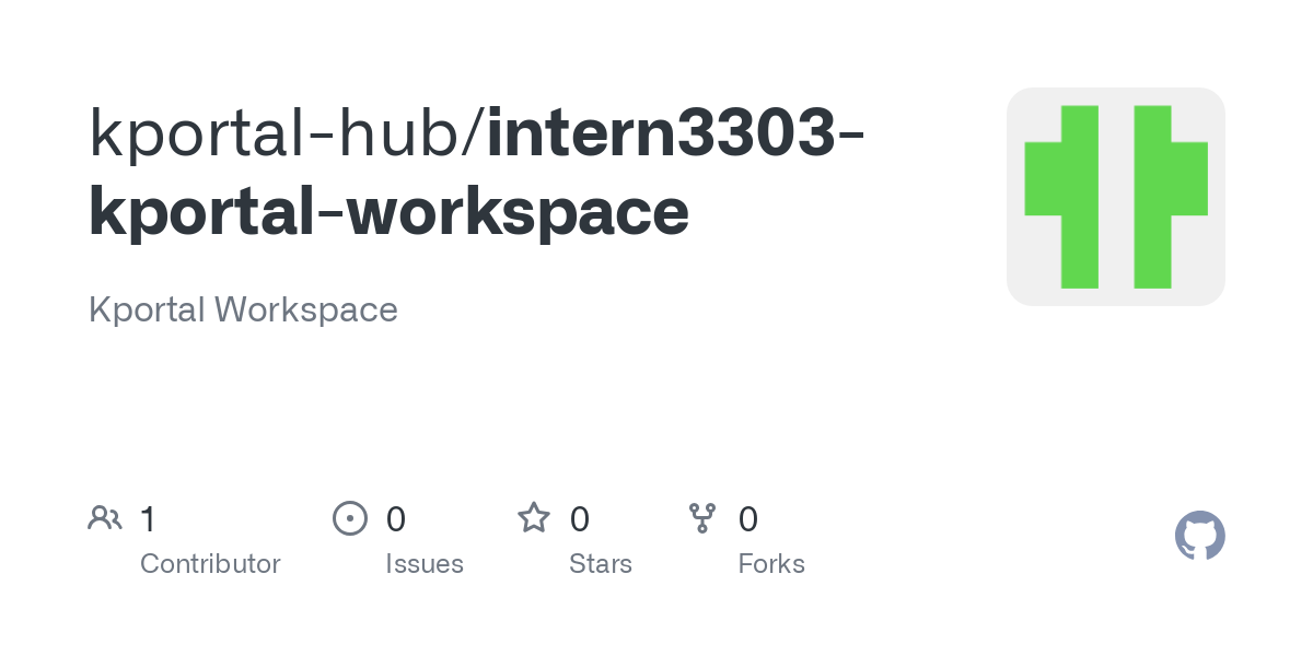 intern3303 kportal workspace