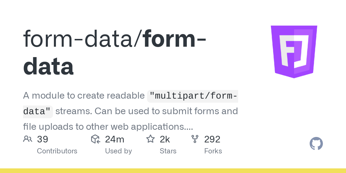 form data