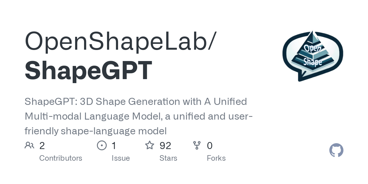 ShapeGPT