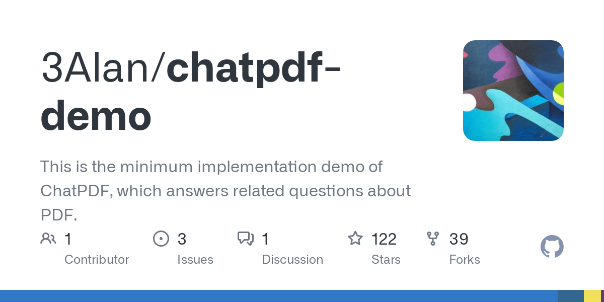 chatpdf demo