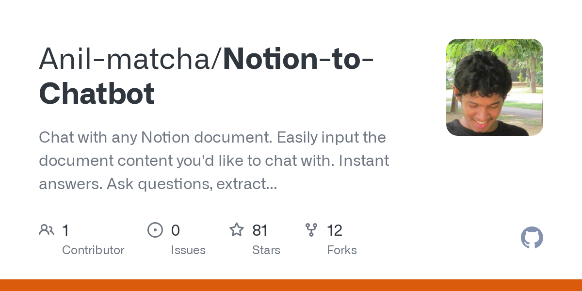 Notion to Chatbot