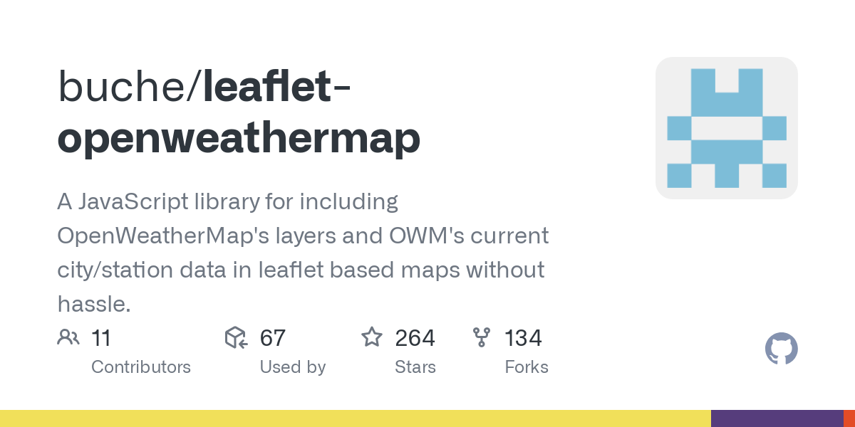 leaflet openweathermap