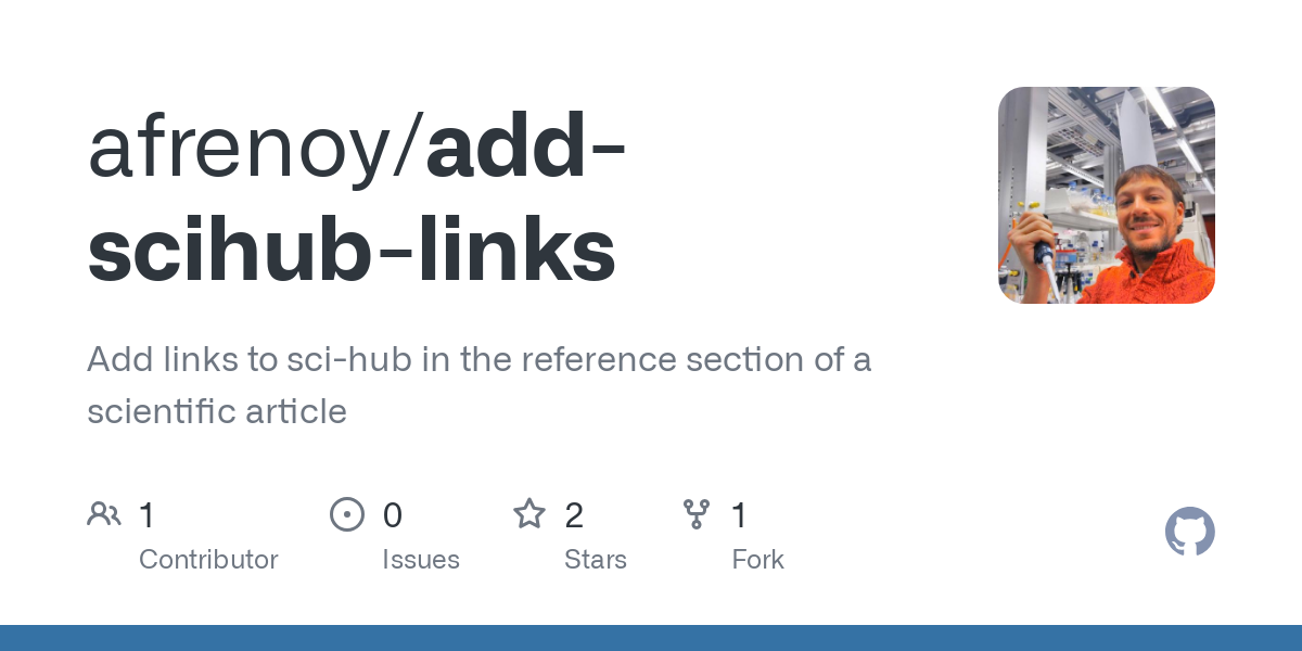 add scihub links