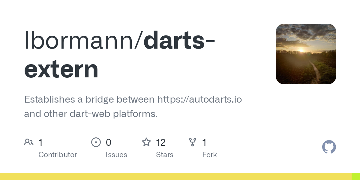 darts extern