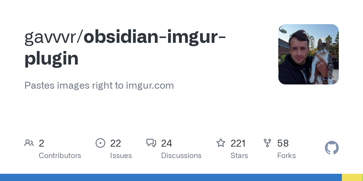 obsidian imgur plugin