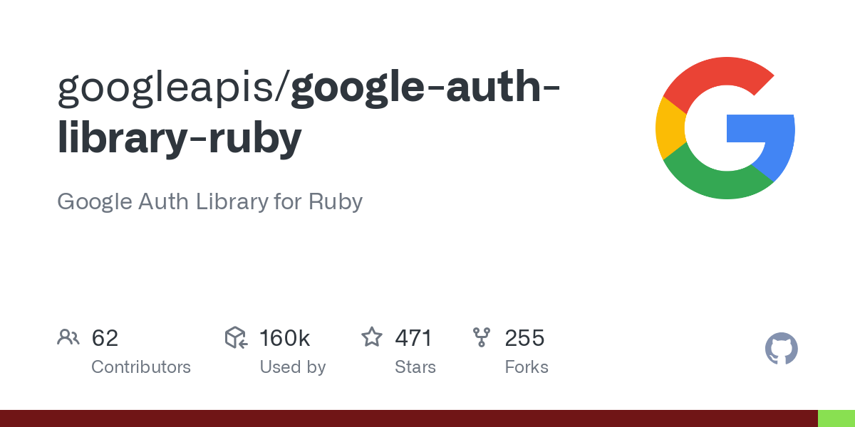 google auth library ruby