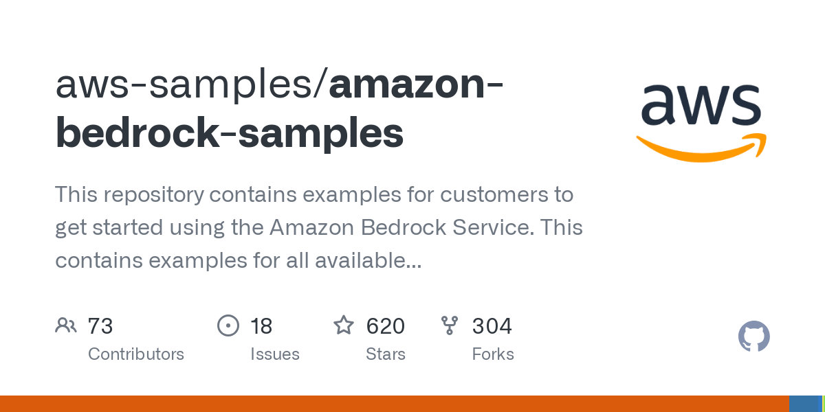 amazon bedrock samples