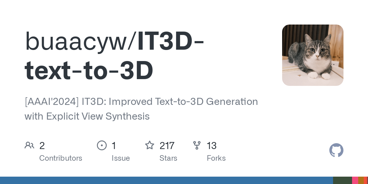 IT3D 文本转 3D