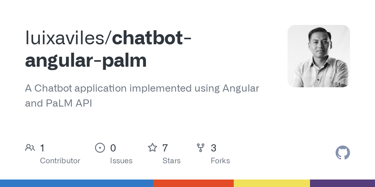 chatbot angular palm