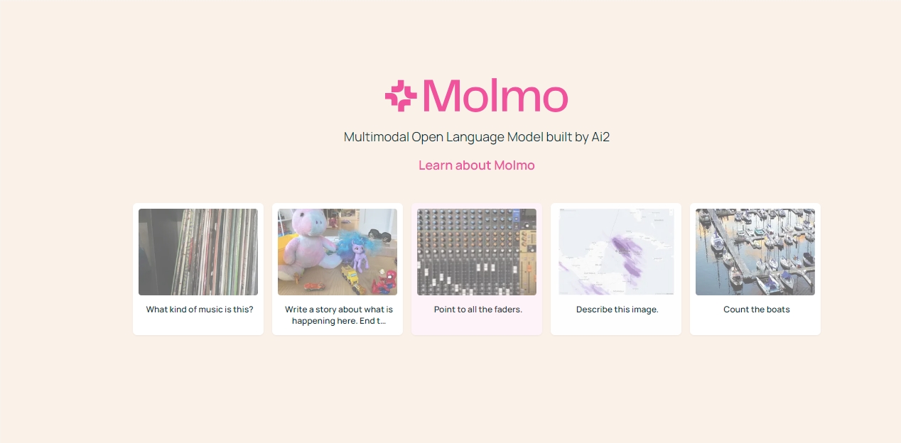 ​Model AI open source baru Molmo menyapu raksasa industri, melampaui GPT-4o dan Claude 3.5