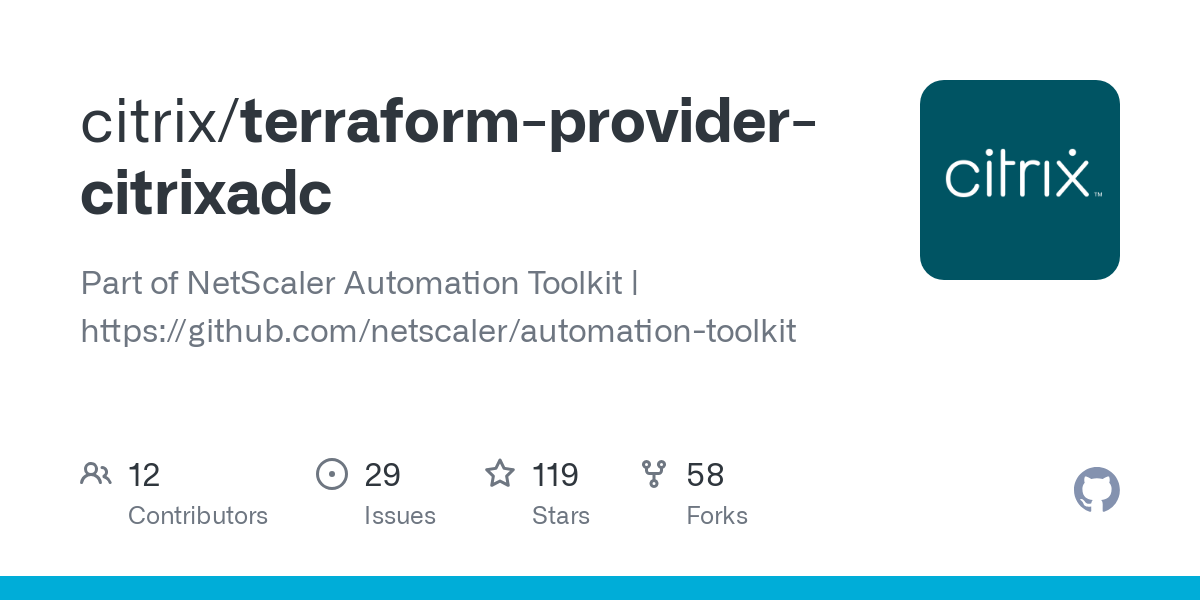 terraform provider citrixadc