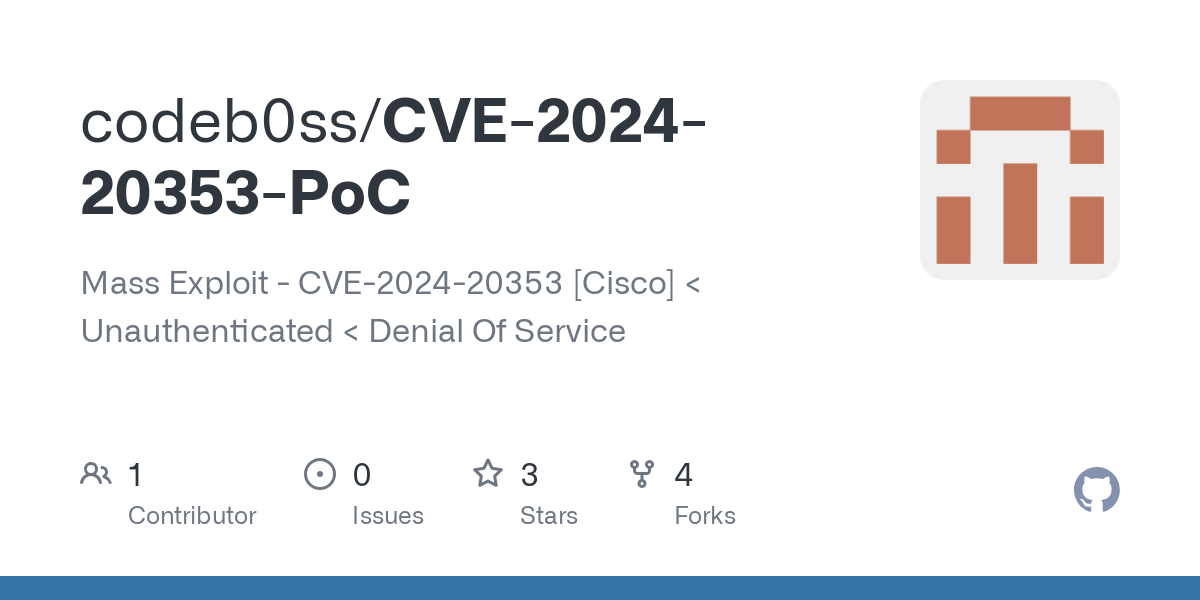 CVE 2024 20353 PoC