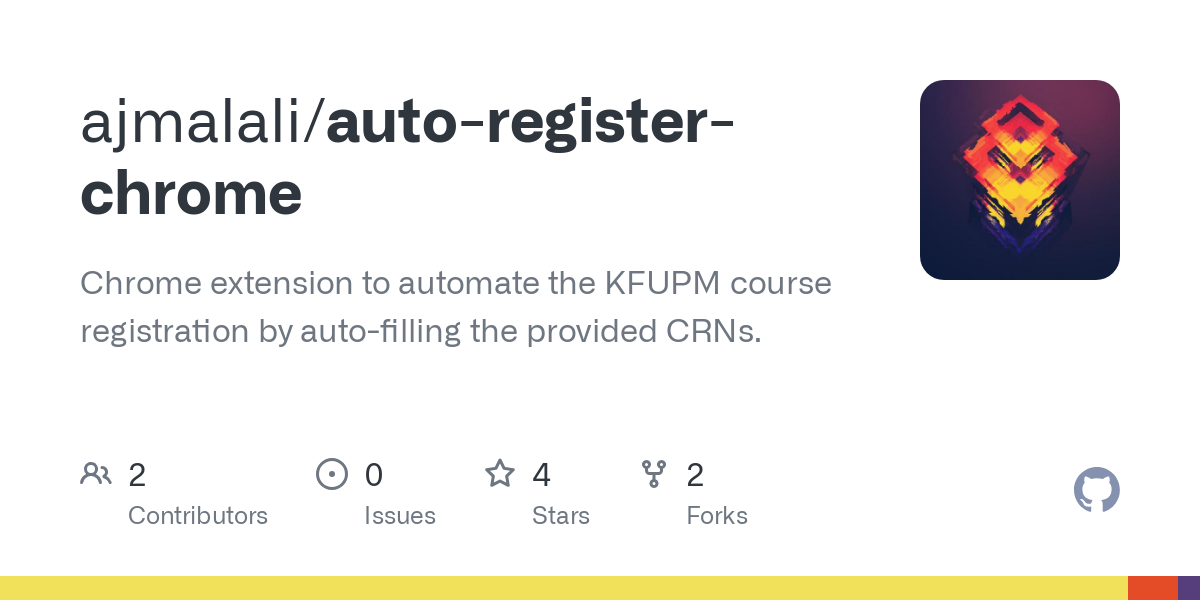 auto register chrome