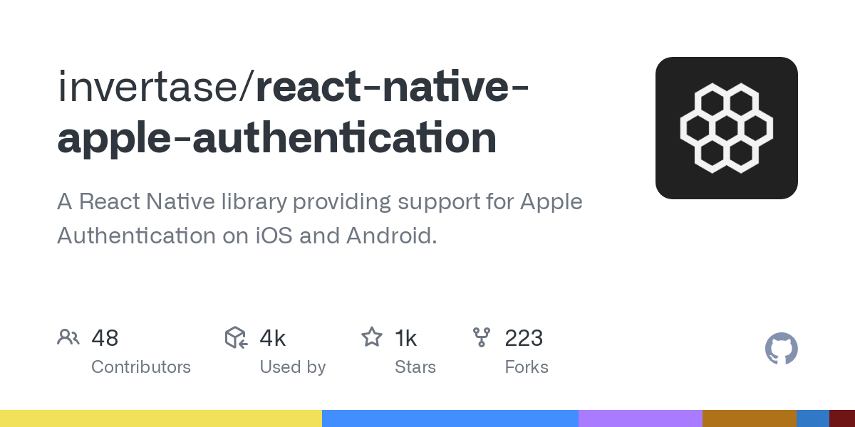 react native apple authentication