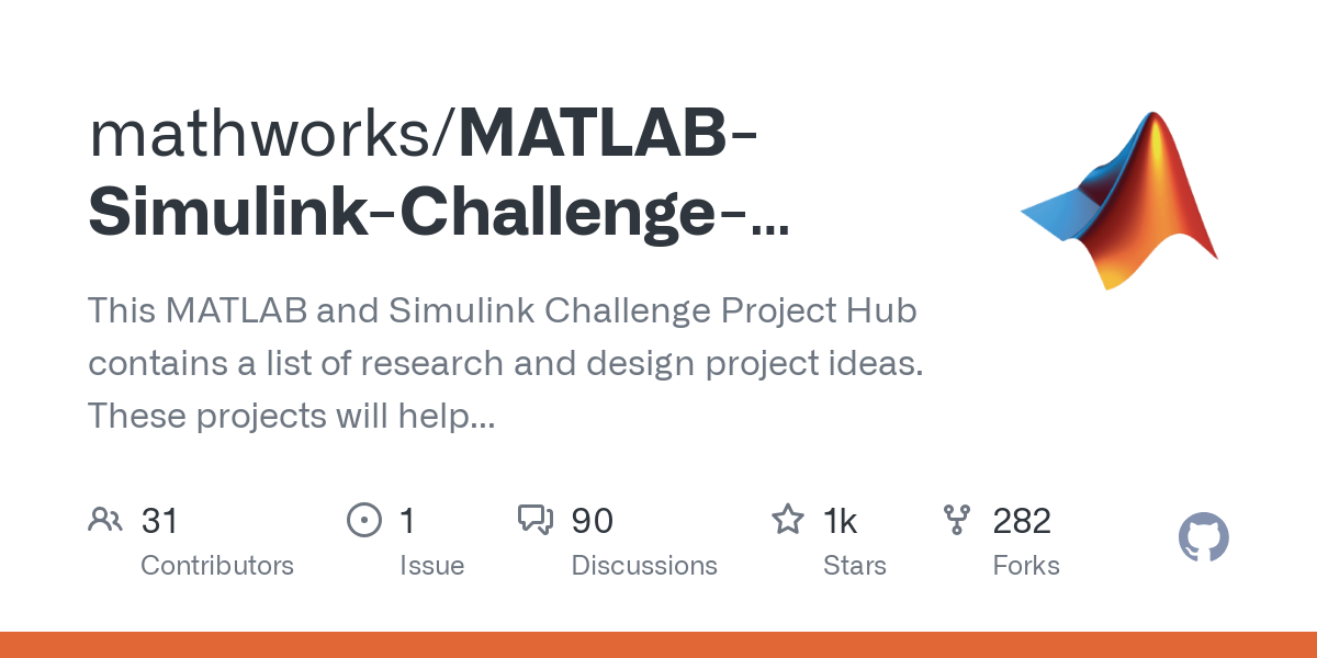 MATLAB Simulink Challenge Project Hub