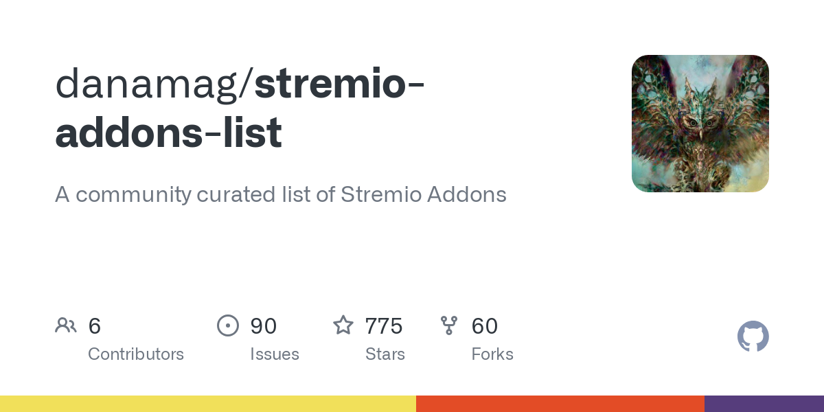 stremio addons list